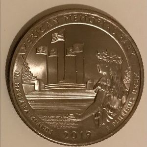 American Memorial Park Quarter 2019-Rare